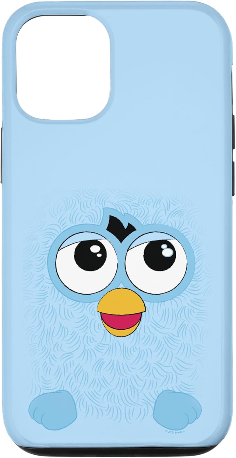 iPhone Furby Blue Big Face Case