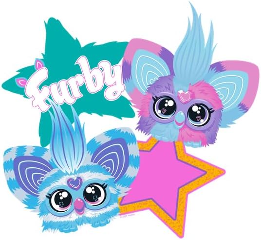 CafePress Furby Stars Rectangle Bumper Sticker
