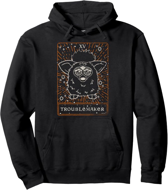 Furby Tarot Trouble Maker Pullover Hoodie